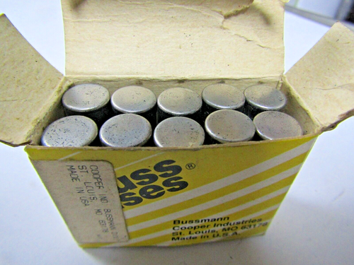 ✌️10) NEW 15 AMP FUSES NICKEL PLATED INLINE HIGH QUALITY GLASS AGU15 BOX OF 10 - Picture 3 of 3