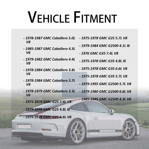 Engine Coolant Thermostat For GMC I2500 4.1L 1966 GMC Jimmy 6.6L 1975-1979 - Picture 3 of 12