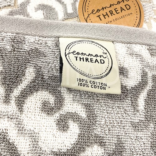 Juego de toallas de baño Common Thread Zero Twist 100 % algodón 30 x 54" nuevas - Imagen 5 de 5