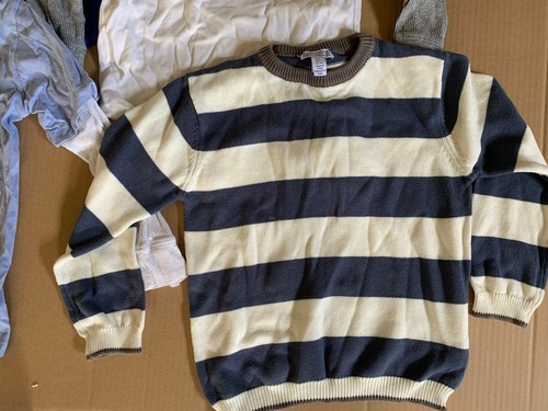 Lot Of 7: 4 GAP Toddler Boys LongSleeve Shirts X-Small 2 Sweaters Sz 6 By Polo+ - Picture 5 of 9