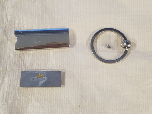 LLAVERO MOBIL 1 Oil Company vintage 2 x 3/4 x 1/4" (necesita ser armado) - Imagen 5 de 6