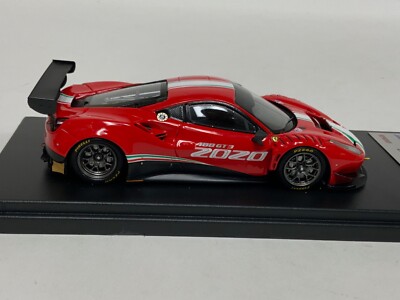 ミニカー 1/43 LookSmart Ferrari 488 GT3 LSRC07 Ferrari 488 GT3 Red 1:43 - Looksmart Models