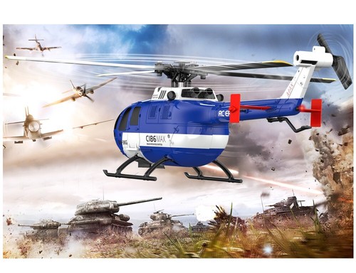 RC Helicopter RTF RC ERA C186 MAX BO105 Optical Flow Positioning 4CH with Gyro - Picture 19 of 24