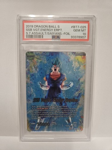 SSB Vegito, Energieeruption Dbs EDELSTEIN NEUWERTIG Psa 10 - Bild 5 von 5