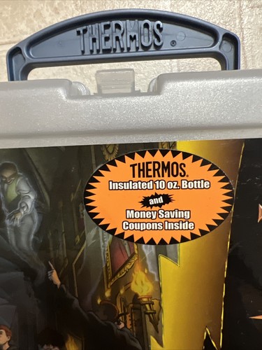 Harry Potter Lunch Box vintage 2001 thermos brand See - Picture 2 of 7