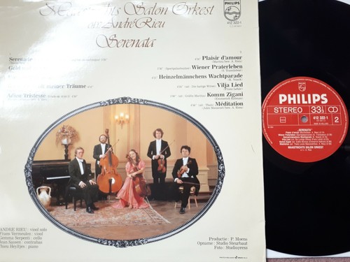 PHILIPS 412 322 Andre Rieu Maastricht Salon Orchestra Serenata LP - Picture 2 of 4