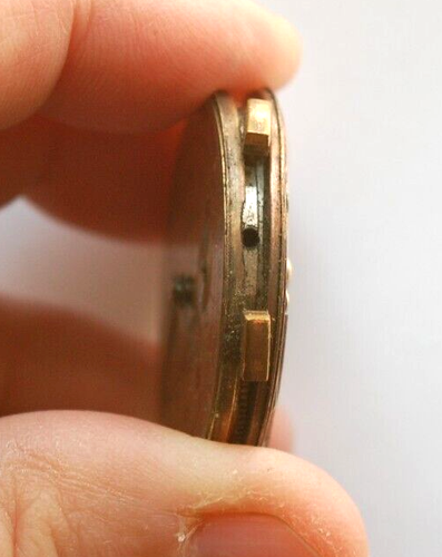 LOYAL 34MM VINTAGE HANDAUFZUG CHRONOGRAPHE SUISSE UHRWERK CHRONOGRAPH - Bild 6 von 7
