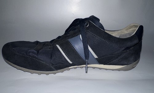 Geox Men's U Wells C Low-Top Men's Blue Sneaker, Size US 12 - Picture 4 of 13
