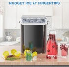 Quick Ice Maker with Infrared Sensor & Compact Design 
