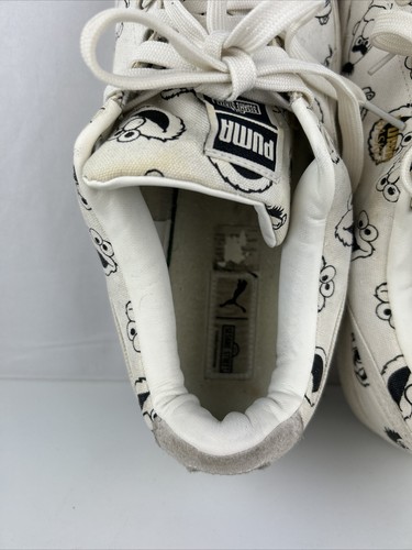 PUMA basket x SESAME STREET  Whisper White Limited Edition sz 12 - Foto 17 di 23