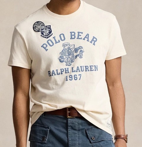 NWT Polo Ralph Lauren Short Sleeve Truck Bear Short Sleeve T-Shirt, XS - Picture 5 of 7