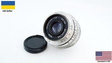 Vintage Rangefinder silver portrait RF Industar 50 3,5 50mm lens M39 Leica LTM