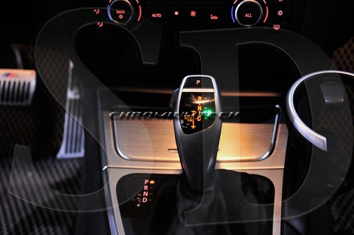 BMW E46 E60 Serie 3/5 ARGENTO LED manopola cambio per LHD con luce di posizione ingranaggi - Foto 6 di 7