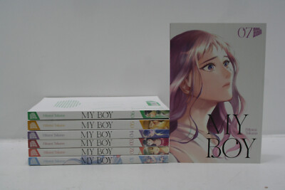 Hitomi Takano, My Boy 1-7 im Pack, Drama, in erstklassigem Zustand