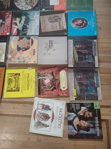 VERDI 17 box set + 10 LP LOt traviata alla scala deutsche grammophon aida forza - Picture 3 of 13