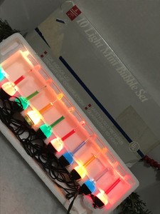 Vintage 10 Light String Christmas Mini Bubble Lights Foremost Ebay Image Is Loading Vintage 10 Light String Christmas Mini Bubble Lights