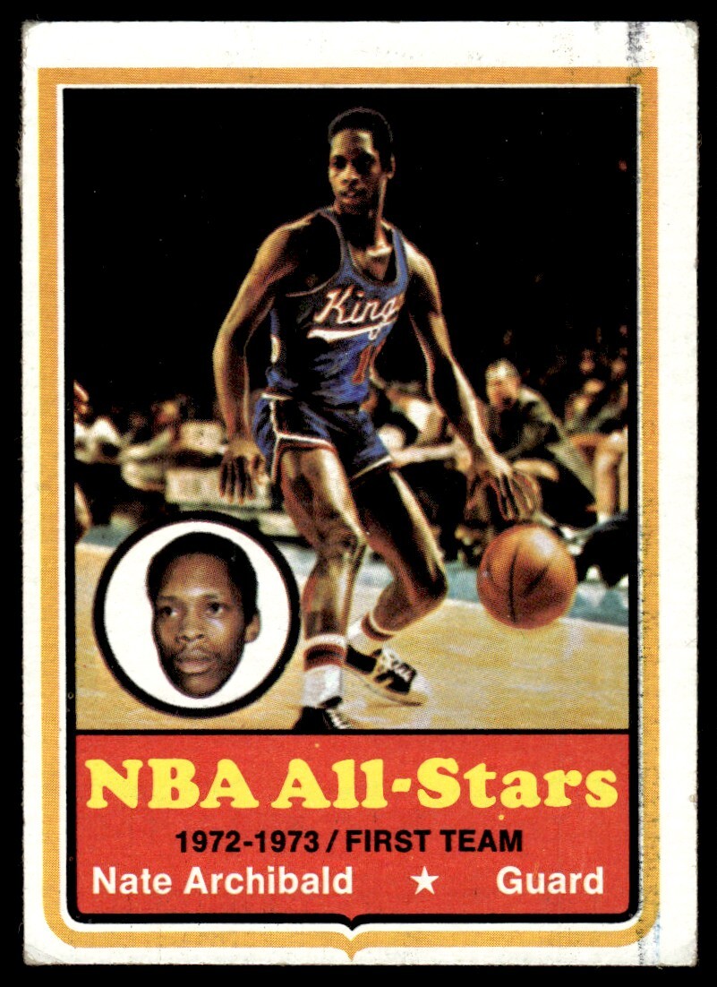 1973-74 Topps Basketball Nate Archibald KC-Omaha Kings #1 EX+
