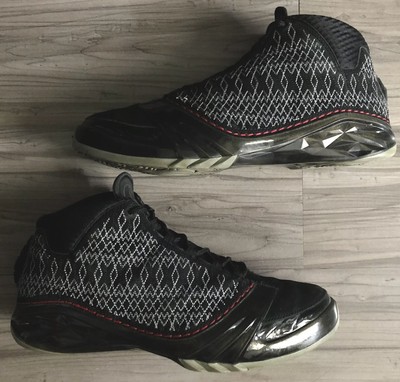 AIR JORDAN 23 XX3 XXIII OG. BLACK/RED/STEALTH-GREY (318376-001