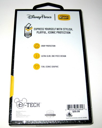 Funda OTTERBOX Parque Disney iPhone XS MAX Peter Pan Campanilla Brilla en la Oscuridad - Imagen 7 de 8
