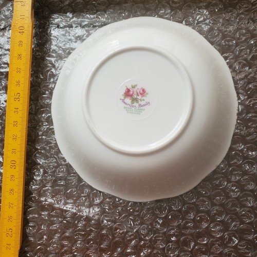 100+ pieces Rare Royal Albert American Beauty lot Teapot Coffee pot Gravy Boat + - Picture 15 of 76