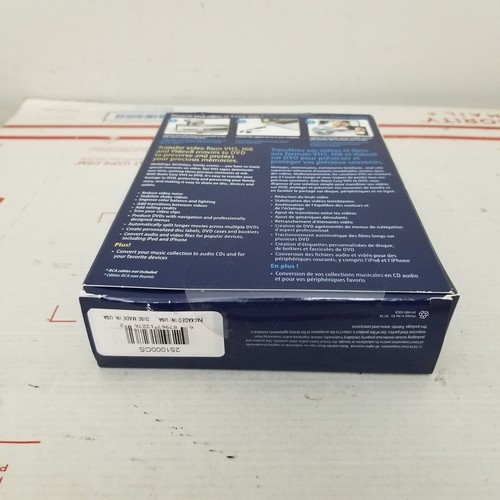 Roxio Easy VHS to DVD 3 Plus Converter Transfer Old Home Videos 251000 Sealed - Picture 2 of 6