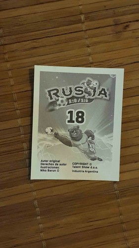 RARE World Cup 2018 Russia Aladino - Talent Show PICK ANY STICKER - Picture 25 of 435