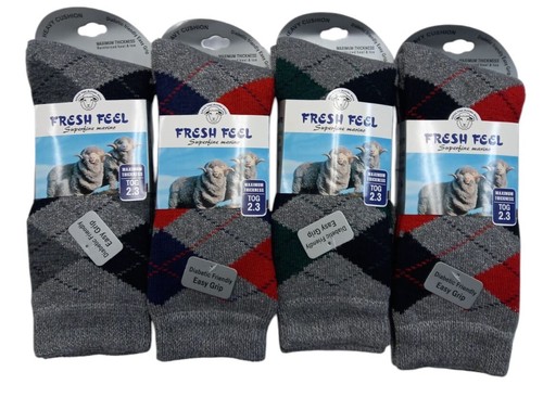 3-12 Pairs Men's Thermal Socks Thick Wool Winter Warm Heavy Duty 2.3 TOG UK 6-11 - Picture 5 of 5