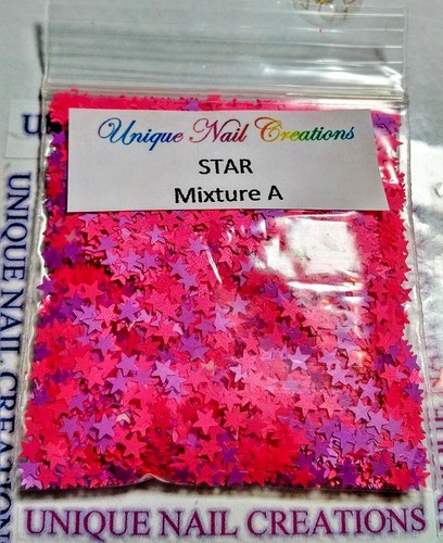 STAR Glitter⭐U Choose Color~Nail Art•Acrylic•Gel•Body Art•Face•Festival•Crafts  - Picture 60 of 113