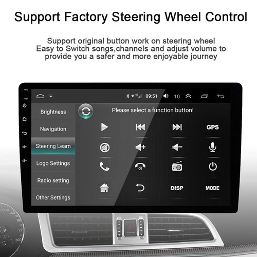 For GMC Yukon Chevy Buick Car Stereo Radio Android 13 32GB Carplay GPS Navi - Picture 10 of 12