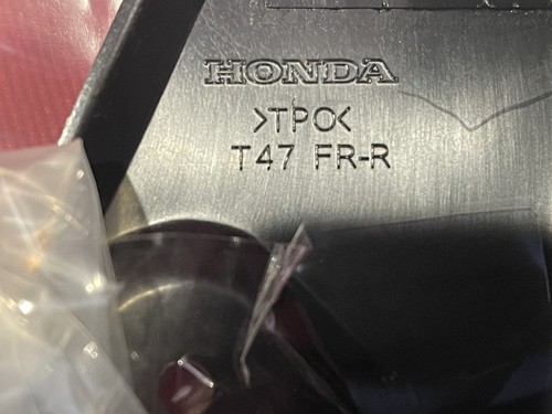 2022-25 NEW GENUINE HONDA CIVIC HATCHBACK SPLASH MUD GUARDS 08P00-T47-100 OEM - Picture 3 of 5