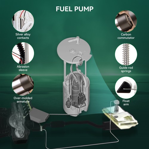For Ford E-150 E-250 E-350 Econoline 1996 Ford Econoline Super Duty Fuel Pump - Picture 4 of 8