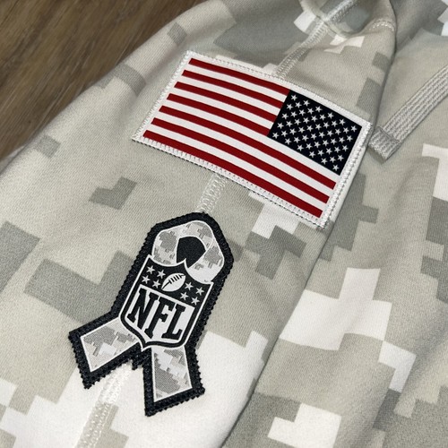 Authentic Nike Pittsburgh Steelers 2024 Salute to Service Hoodie Camouflage Pullover - Bild 5 von 10