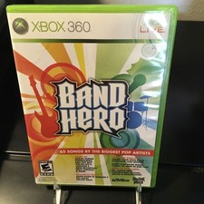 Band Hero (Microsoft Xbox 360, 2009) Complete In Box Not For Resale Copy