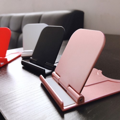 Portable Mobile Phone Stand Desktop Holder Table Desk Mount For iPhone Samsung - Photo 5 sur 28