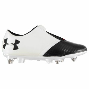 all white under armour soccer cleats