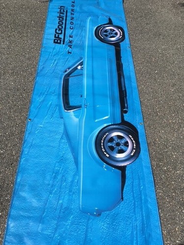 BFG Shelby GT350 Banner ORIGINAL 9ft 9in x 3ft - Picture 4 of 11