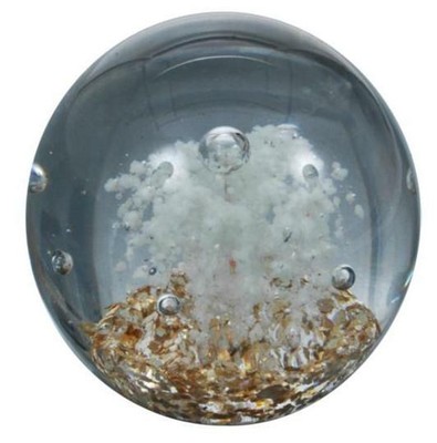 Briefbeschwerer Deko Glaskugel Traumkugel aus Kristallglas Paperweight 202