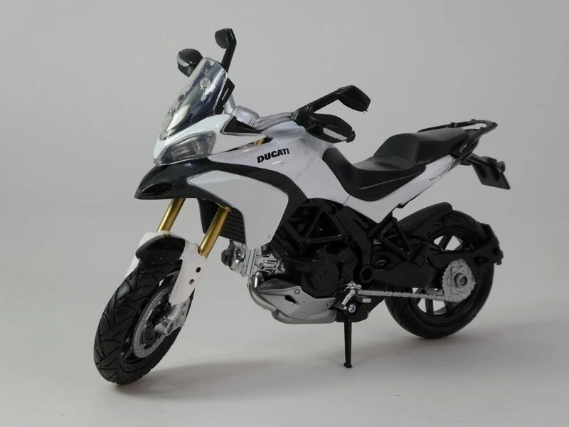 NewRay Ducati Multistrada 1200 S Pikes Peak white 1/12 57883AST-WH - Immagine 2 di 2