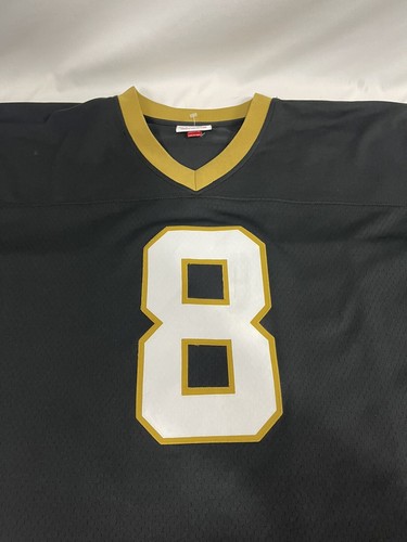 Archie Manning #8 New Orleans Saints Mitchell Ness Black Jersey Mens Sz 56 3XL - Picture 3 of 7