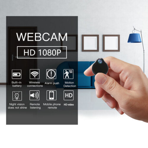 HD 1080P Secreto Portátil Mini WIFI Cámara Video Grabadora de Voz Collar Colgante - Imagen 3 de 19