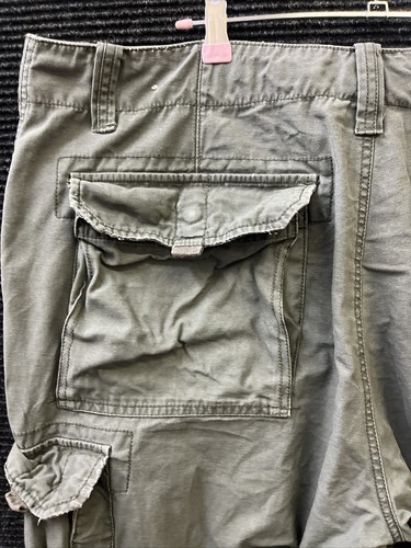 🔥🔥🔥Route 66 Men's Outdoor Grey/Greenish Cargo Shorts Size 40 Pre Owned - Picture 10 of 15