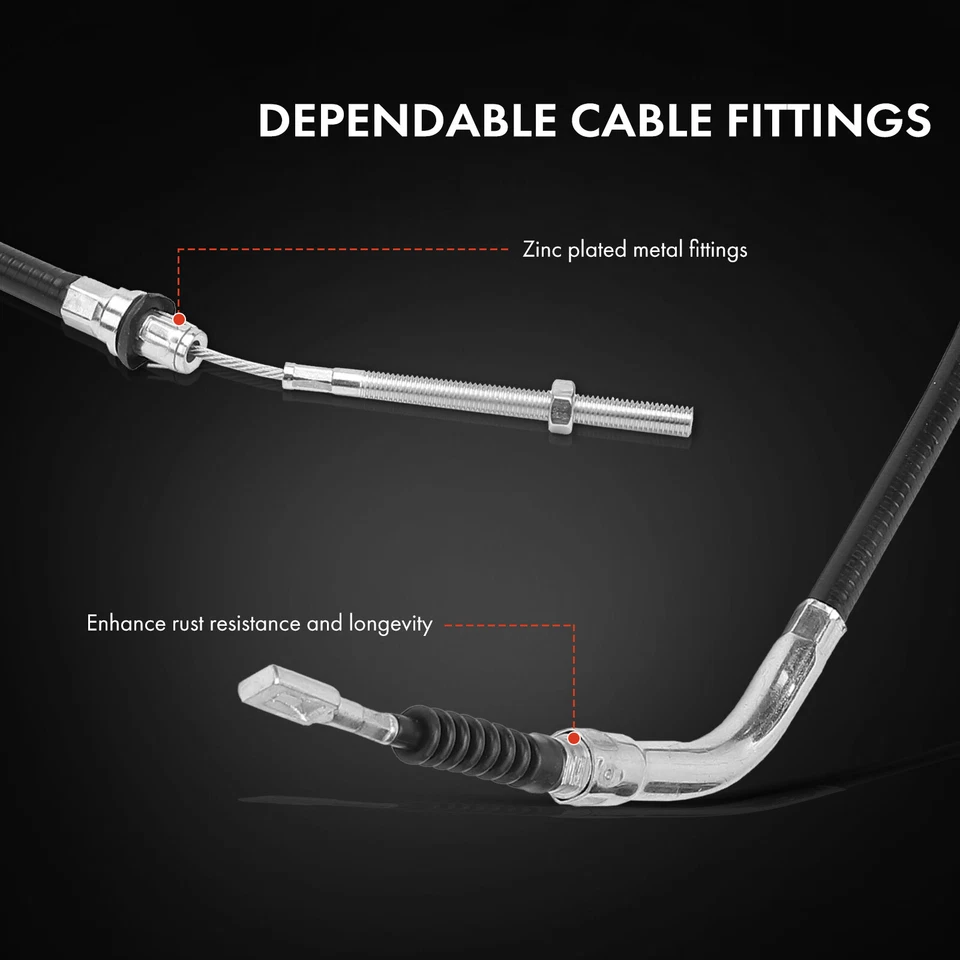 Rear Left Parking Brake Cable for Chevy Impala Buick Regal Century Olds Pontiac - Image 4 of 4