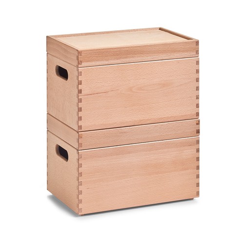 Zeller Allzweckkiste Buche lackiert 30 x 20 x 15 cm - Bild 4 von 6