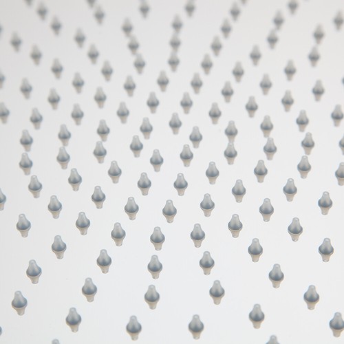Chrome Bathroom Shower Head Round Rain Head Mixer Wall Mount Simple Install Tap - Picture 9 of 9