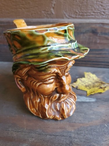 VTG ENESCO OLD IRISH SAILOR FACE COFFEE MUG W PIPE SHAPE HANDLE - Picture 3 of 14
