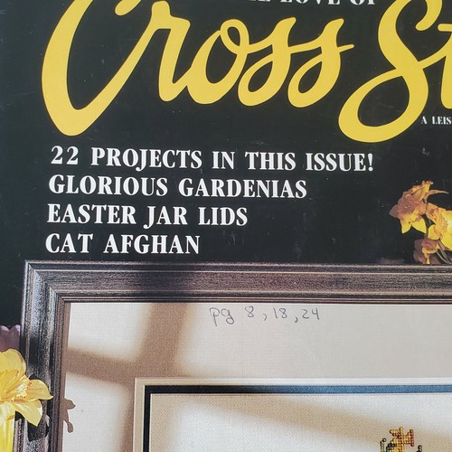 Lot of 3 1992 Cross Stitch Magazines Country Crafts - Picture 12 of 12