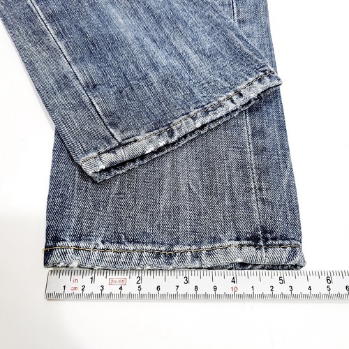 True Religion Women Size 24 Blue Denim Cameron Slim Boyfriend Distressed Jeans - Picture 18 of 18