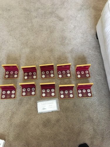UNITED STATES MONETARY EXCHANGE UNCIRCULATED STATE QUARTER COLLECTIONS 1999-2008 - 第 1/8 張圖片