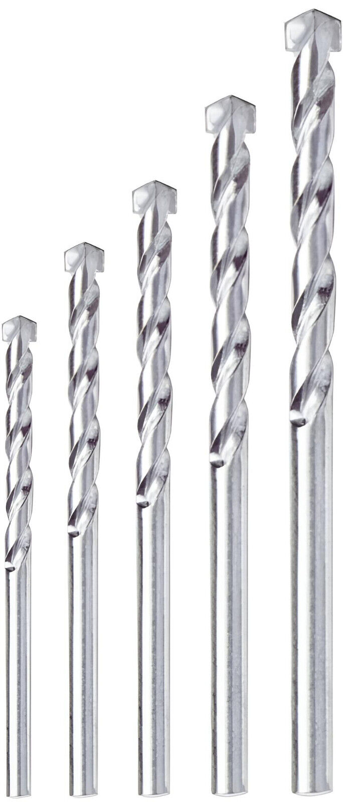 BOHRER SET 4 5 6 8 10 mm Steinbohrer-Fliesenbohrer oder Betonbohrer Bohr