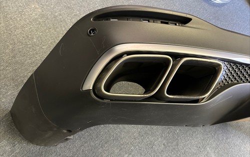 OEM Mercedes Benz GLS 63 AMG Rear Bumper Diffuser A1678857805 With Exhaust Tip - Picture 14 of 16